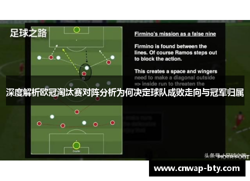 深度解析欧冠淘汰赛对阵分析为何决定球队成败走向与冠军归属 深度解析欧冠淘汰赛对阵分析为何决定球队成败走向与冠军归属